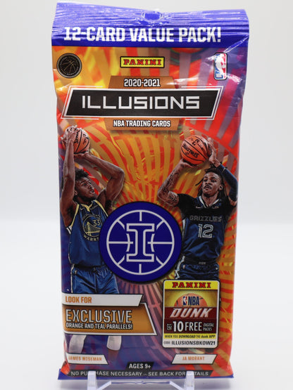 2020 - 21 Panini Illusions Basketball Cards Jumbo Fat Pack - Collectibles