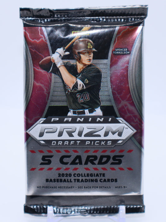 2020 Panini Prizm Draft Picks Baseball Cards Wax Pack - Collectibles