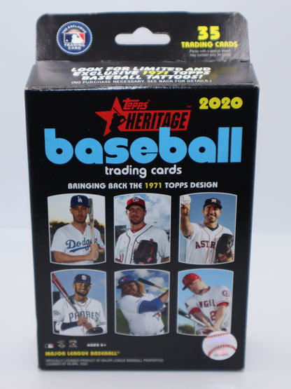 2020 Topps Heritage Baseball Cards Hanger Box - Collectibles