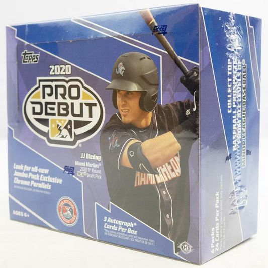 2020 Topps Pro Debut Baseball Jumbo Box (6 Packs)