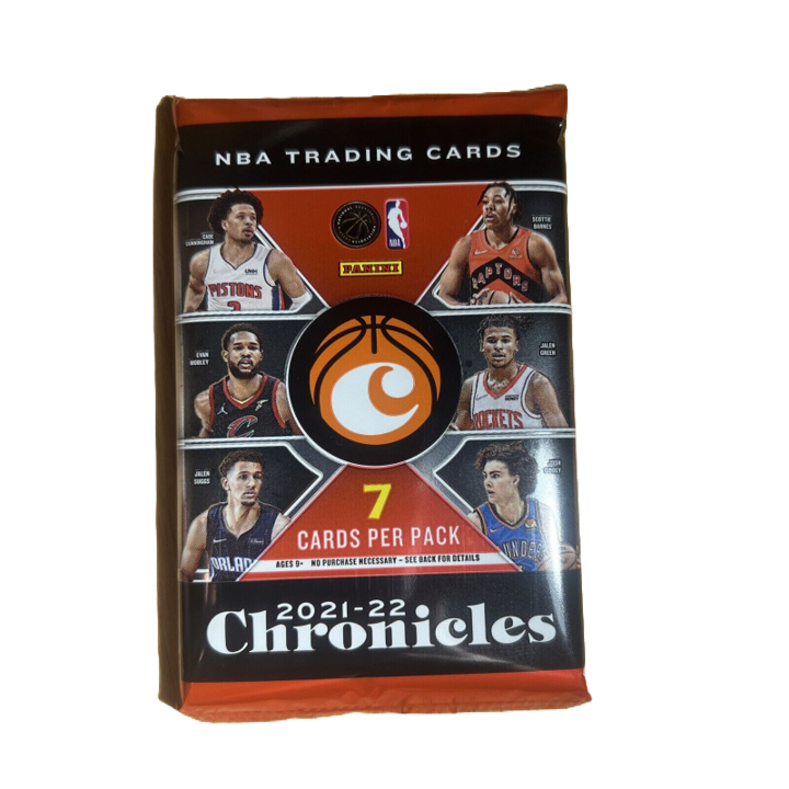 2021 - 22 Panini Chronicles Basketball Blaster Pack (7 Cards) - Collectibles