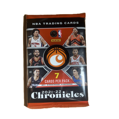 2021 - 22 Panini Chronicles Basketball Blaster Pack (7 Cards) - Collectibles