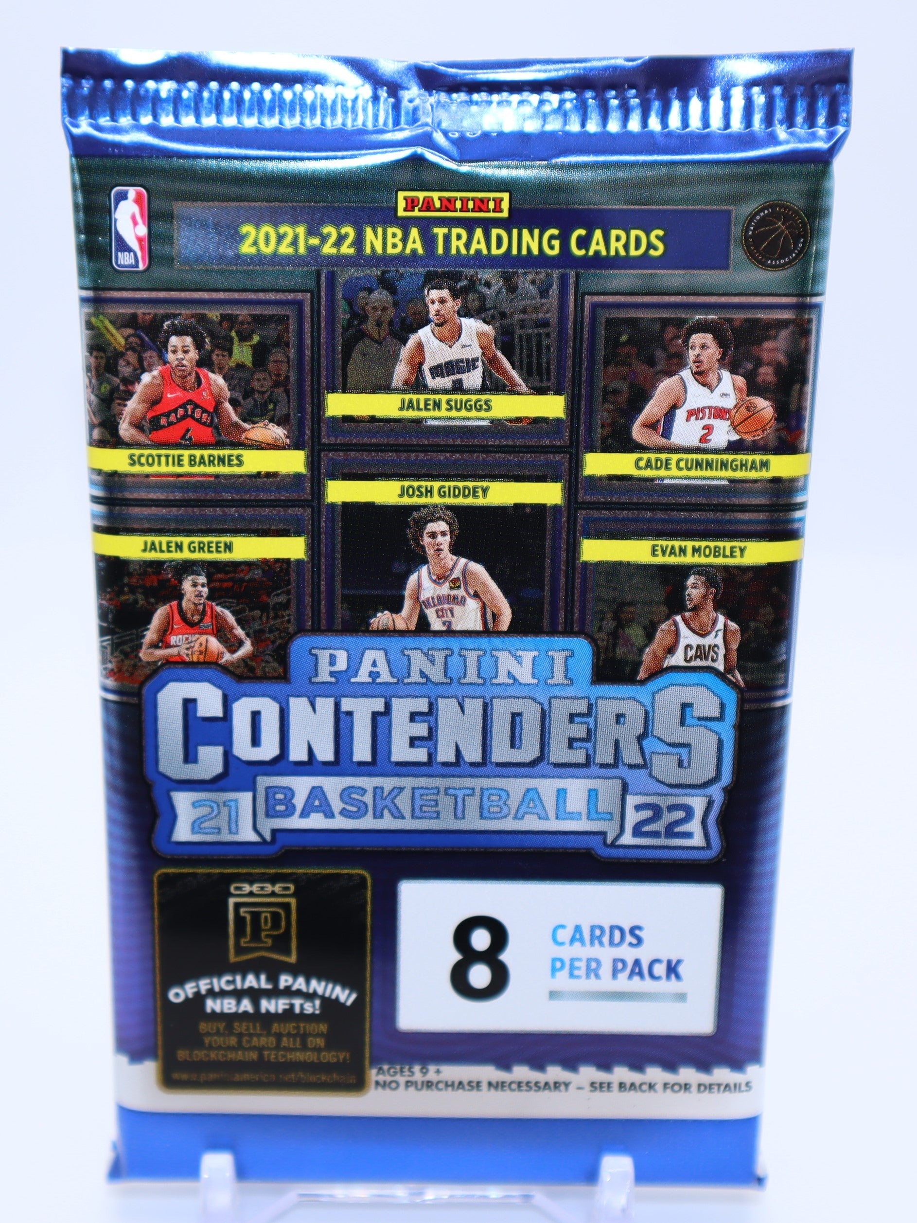 2021 - 22 Panini Contenders Basketball Cards Blaster Box Wax Pack - Collectibles