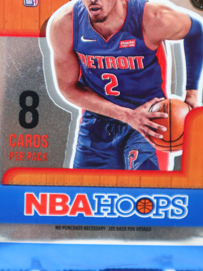 2021 - 22 Panini NBA Hoops Basketball Cards Retail Wax Pack - Collectibles