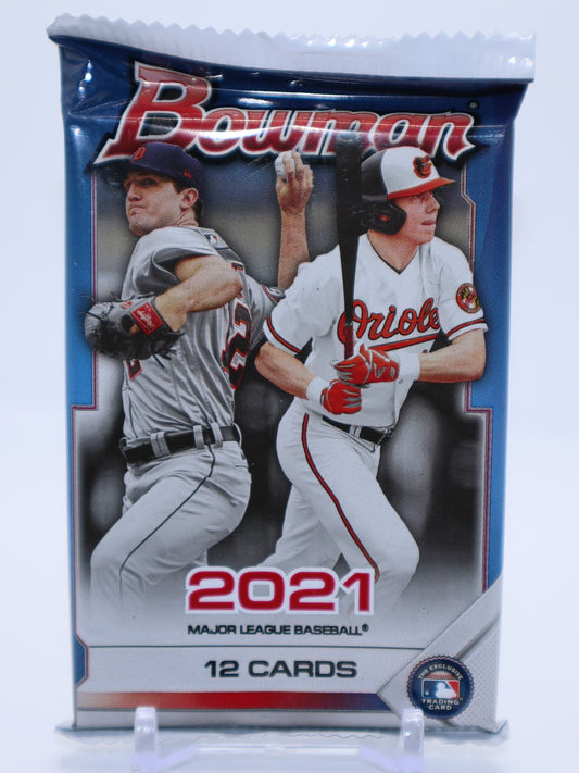 2021 Bowman Baseball Cards Blaster Box Wax Pack - Collectibles