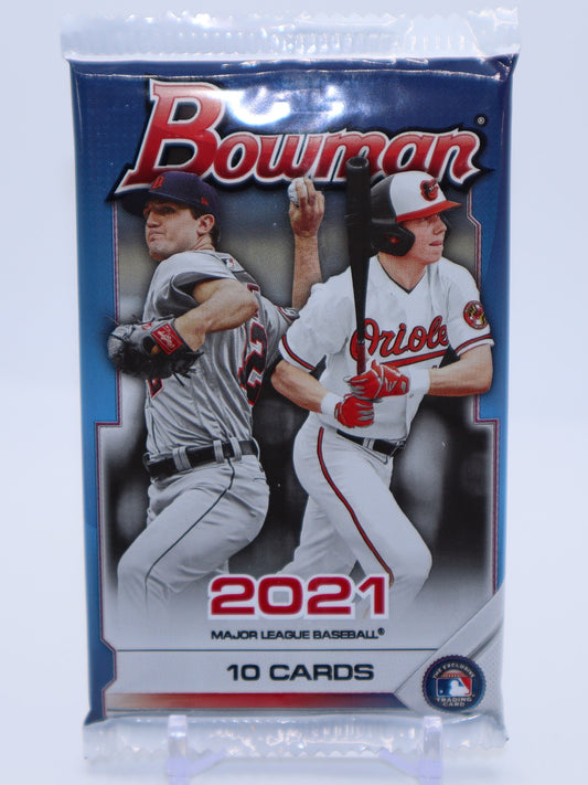 2021 Bowman Baseball Cards Mega Box Wax Pack - Collectibles
