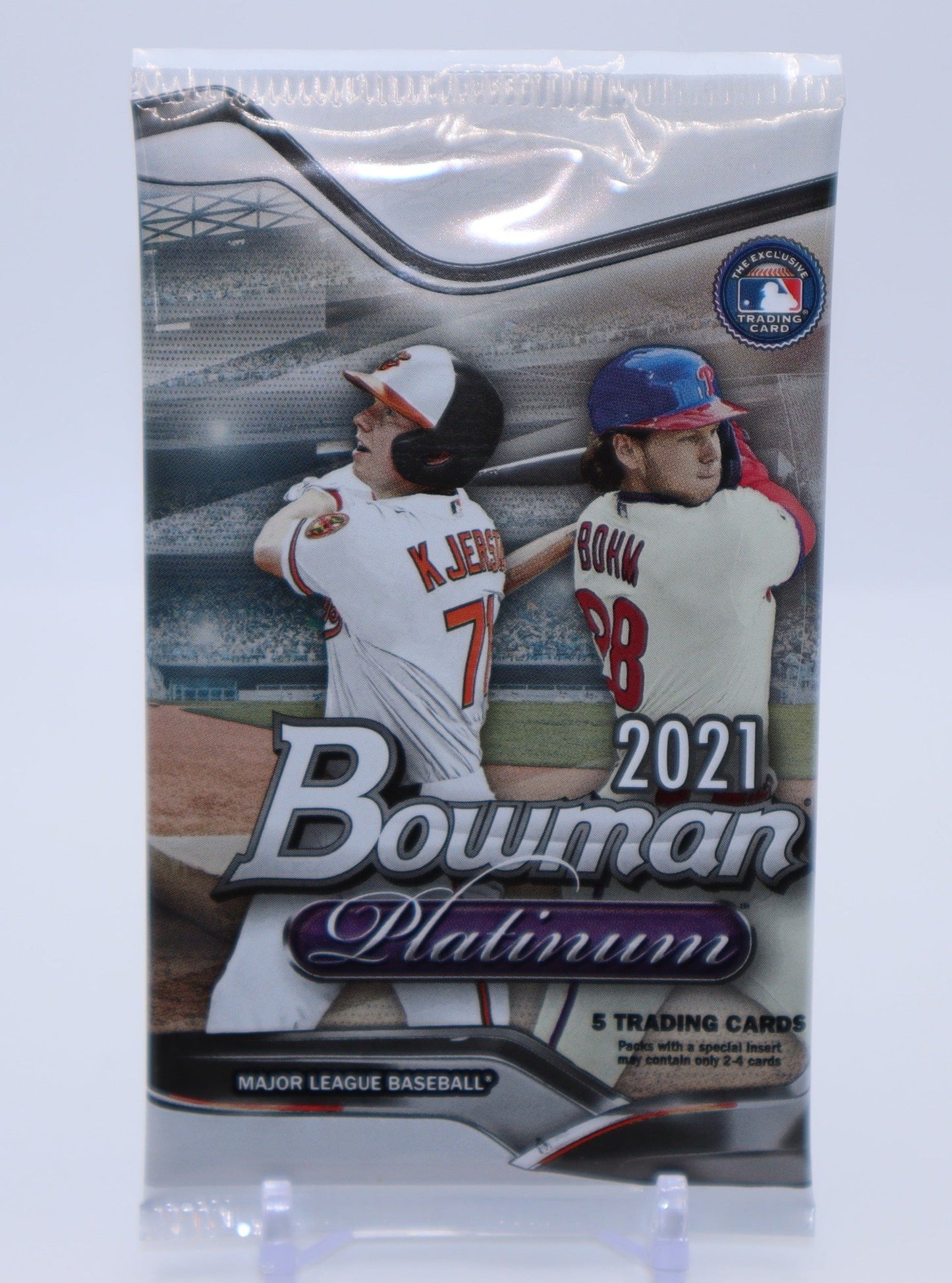 2021 Bowman Platinum Baseball Cards Mega Box Wax Pack - Collectibles