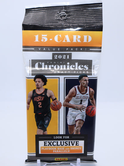 2021 Panini Chronicles Draft Picks Basketball Cards Jumbo Fat Pack - Collectibles
