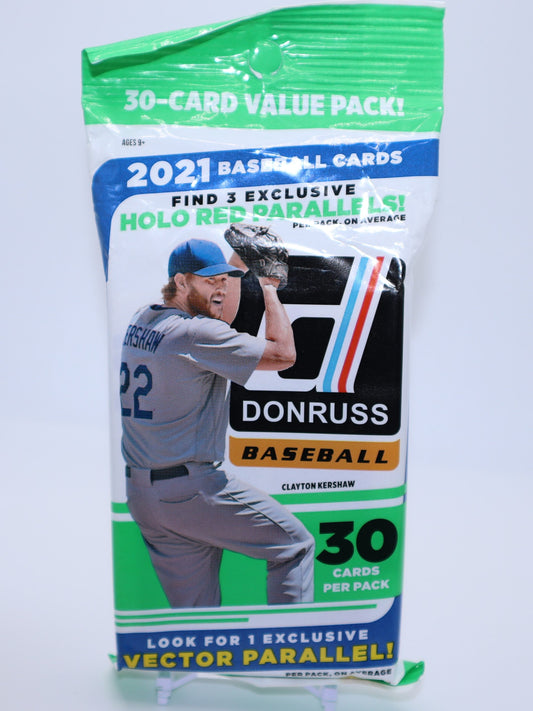 2021 Panini Donruss Baseball Cards Jumbo Fat Value Pack - Collectibles