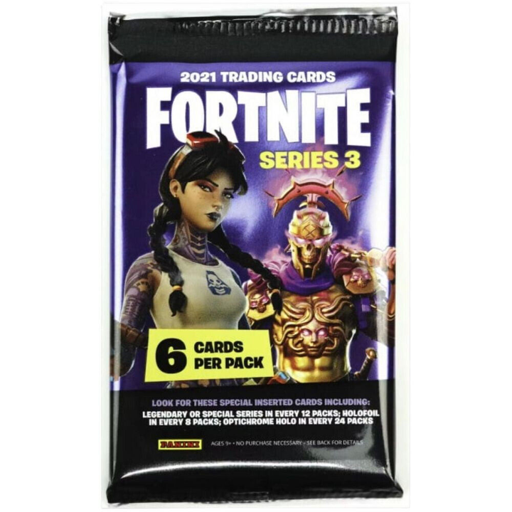 2021 Panini Fortnite Series 3 Hobby Pack (6 Cards) - Collectibles