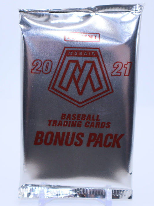 2021 Panini Mosaic Baseball Cards Blaster Box Bonus Wax Pack - Collectibles