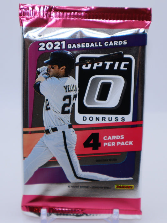 2021 Panini Optic Baseball Cards Blaster Box Wax Pack - Collectibles