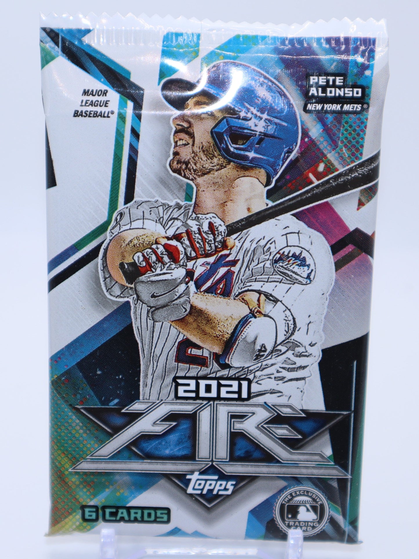 2021 Topps Fire Baseball Cards Blaster Box Wax Pack - Collectibles