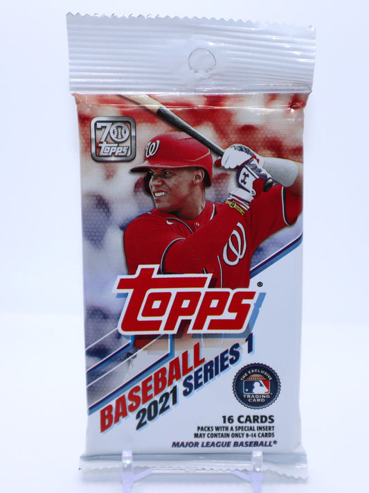 2021 Topps Series 1 Baseball Cards Jumbo Fat Pack - Collectibles