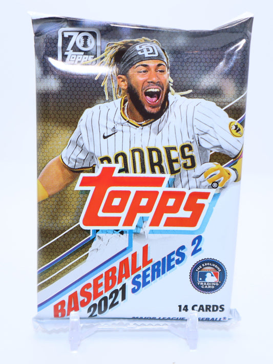 2021 Topps Series 2 Baseball Cards Blaster Box Wax Pack - Collectibles