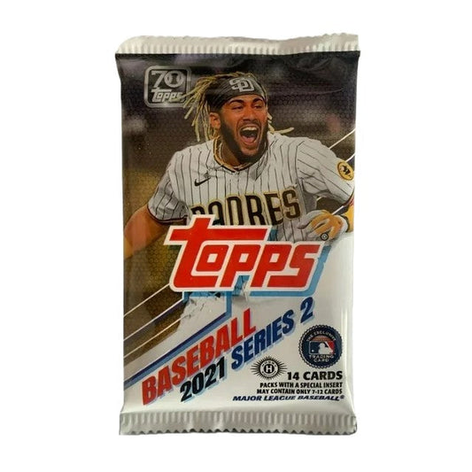 2021 Topps Series 2 Baseball Cards Hobby Wax pack - Collectibles