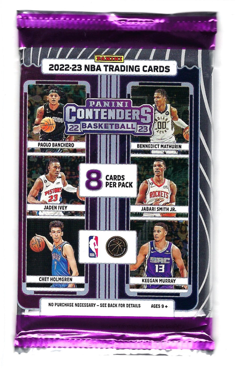 2022 - 23 Panini Contenders Basketball Blaster Pack (8 Cards) - Collectibles