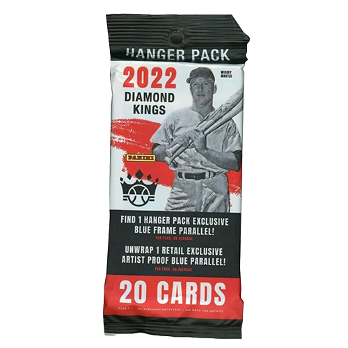 2022 Panini Diamond Kings Baseball Hanger Pack - 20 Cards - Collectibles