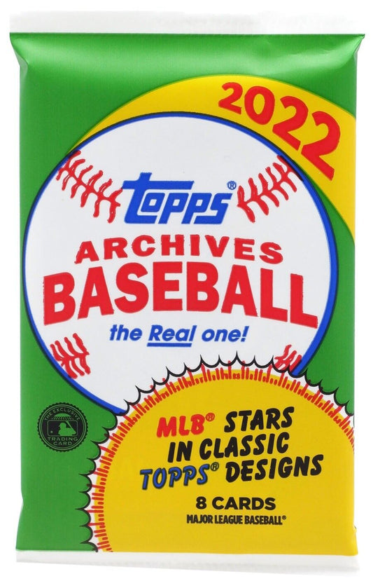 2022 Topps Archives Baseball Cards Blaster Box Wax Pack - Collectibles