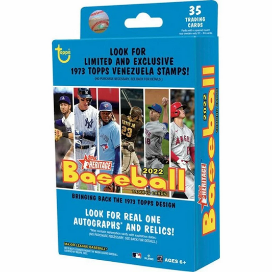 2022 Topps Heritage Baseball Cards Hanger Box - Collectibles