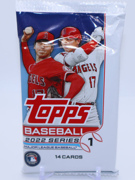 2022 Topps Series 1 Baseball Cards Blaster Box Wax Pack - Collectibles