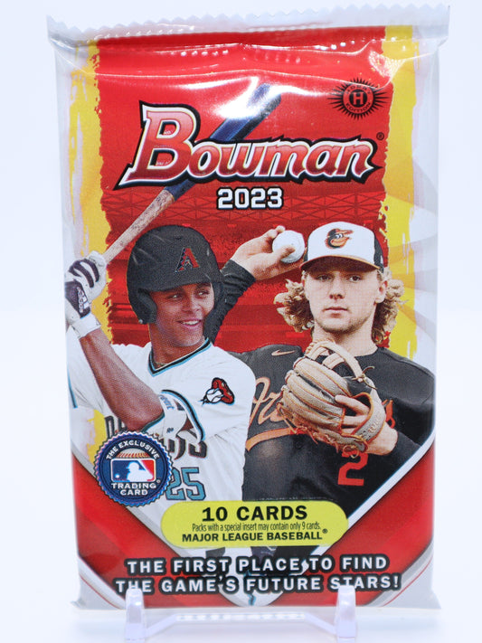 2023 Bowman Baseball Cards Hobby Wax Pack - Collectibles
