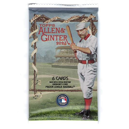 2023 Topps Allen & Ginter Baseball Cards Retail Wax Pack - Collectibles