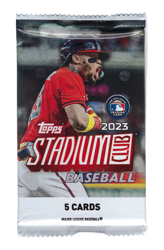 2023 Topps Stadium Club Baseball Cards Blaster Box Pack - Collectibles
