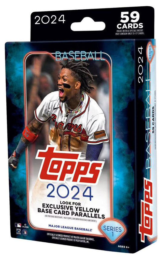 2024 Topps Series 1 Baseball Cards Hanger Box - Collectibles