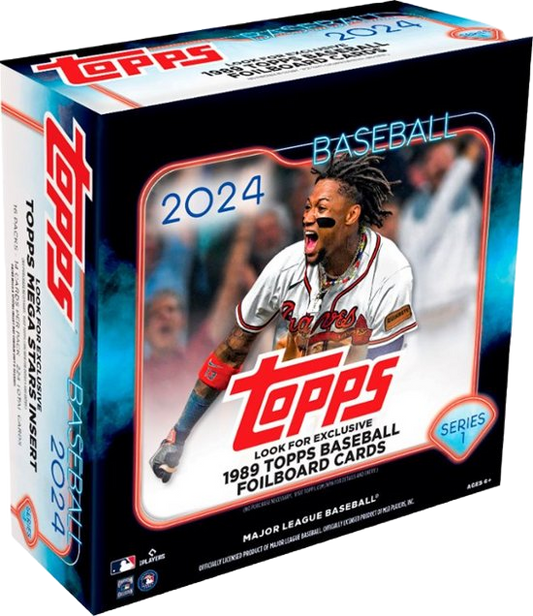 2024 Topps Series 1 Baseball Monster Box - 16 Packs - Collectibles