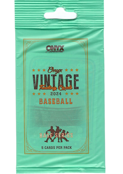 2024 ONYX Vintage Base & Extended Baseball Hobby 2pk (5 Cards each)