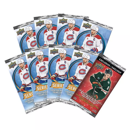 2025-26 Upper Deck Series 2 Hockey Tin (9 Packs)