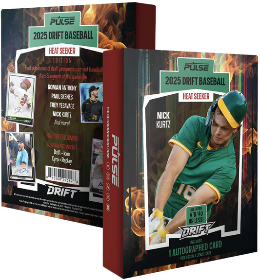 2025 Pulse Drift Baseball Heat Seeker Edition Box (1 Auto)
