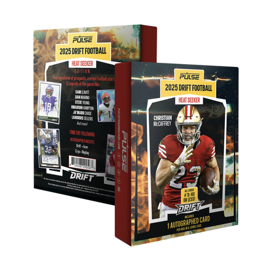 2025 Pulse Drift Football Heat Seeker Edition Box (1 Auto)