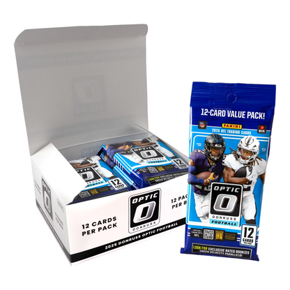 2025 Panini Optic Football Value Pack Box (12 Packs)