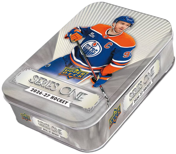 2026-27 Upper Deck Series 1 Hockey Tin (9 Packs)