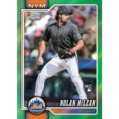 2026 Topps Chrome Baseball Blaster Pack (4 Cards)