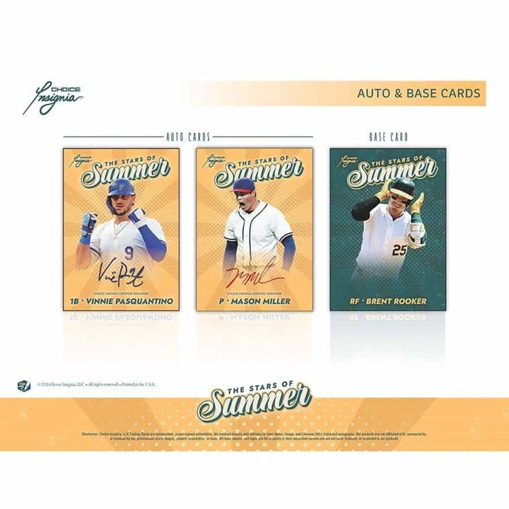 2026 Choice Insignia The Stars of Summer Hobby Box (20 Cards)