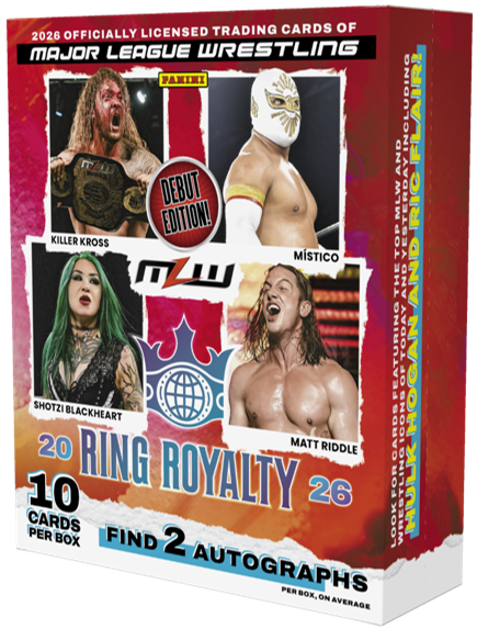 2026 Panini Ring Royalty MLW Wrestling Hobby Box (10 Cards)