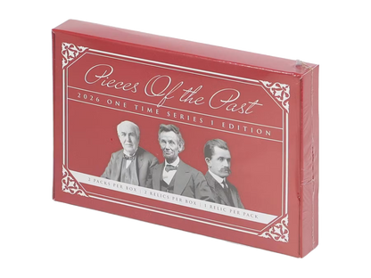 2026 Pieces of the Past One Time Series 1 Edition Box (2 Packs)