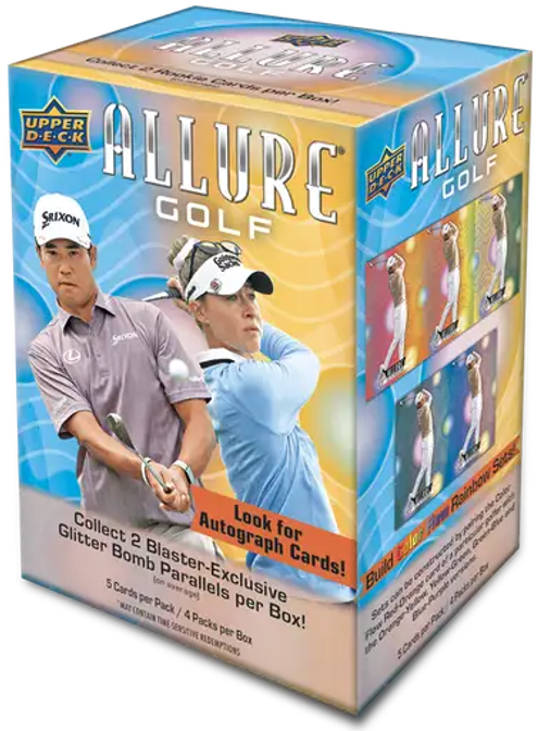 2026 Upper Deck Allure Golf Blaster Box (4 packs)