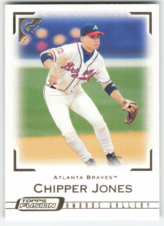 2001 Topps Fusion #53 Chipper Jones