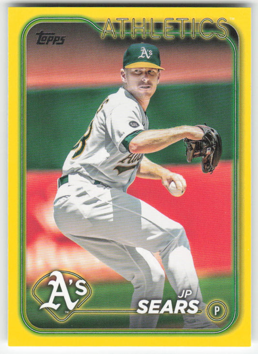 2024 Topps #80 JP Sears Yellow