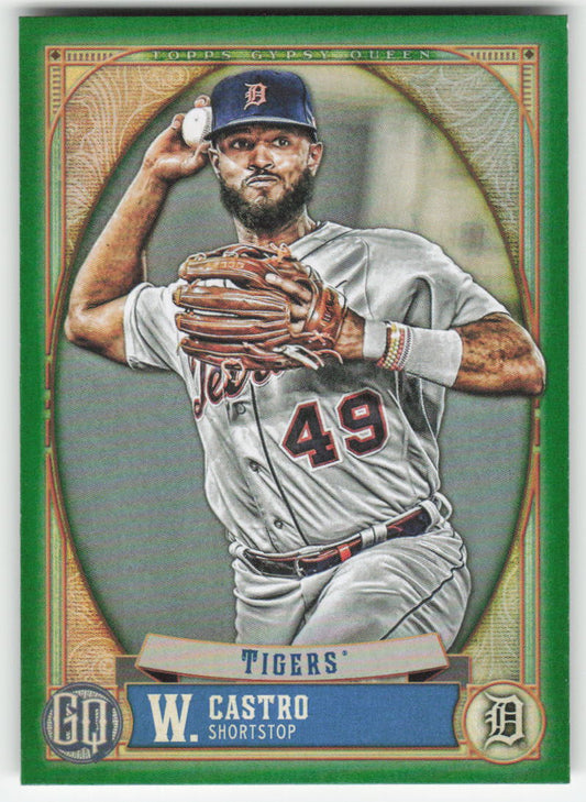 2021 Topps Gypsy Queen #159 Willi Castro Green
