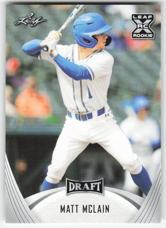 2021 Leaf Draft #42 Matt McLain