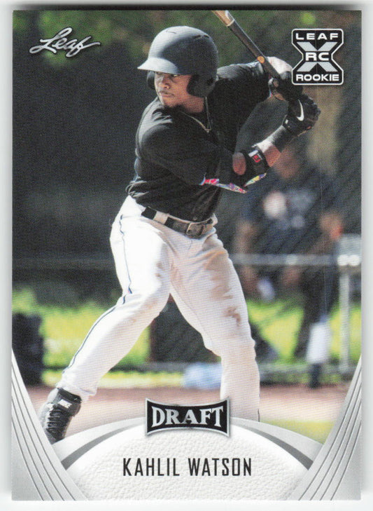 2021 Leaf Draft #40 Kahlil Watson