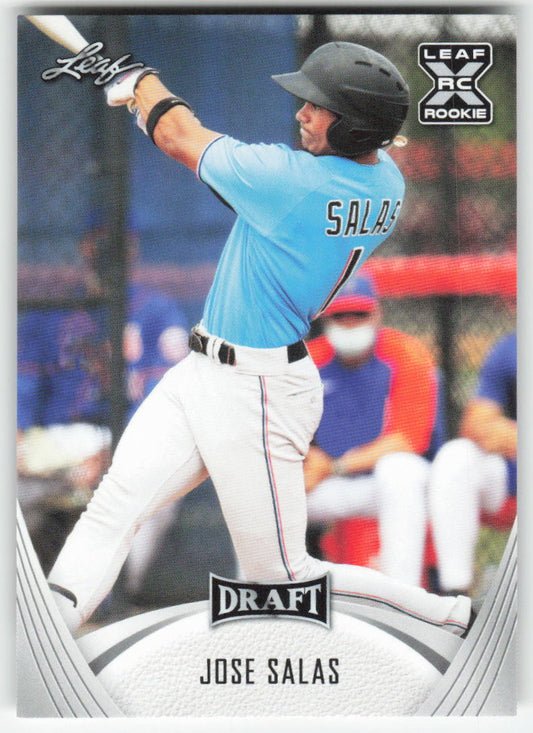 2021 Leaf Draft #39 Jose Salas
