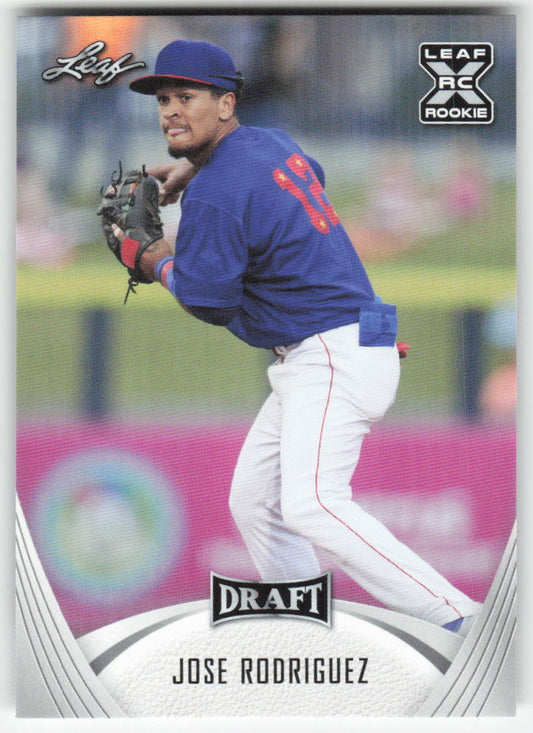 2021 Leaf Draft #38 Jose Rodriguez