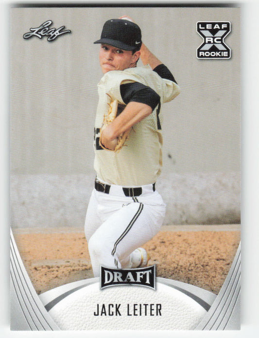 2021 Leaf Draft #32 Jack Leiter