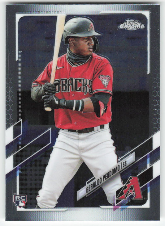 2021 Topps Chrome Update #USC66 Geraldo Perdomo